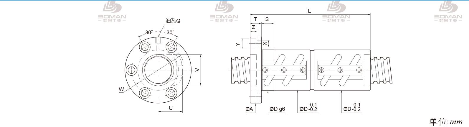 PMI FDVC-5010-5 PMI TBI研磨级滚珠丝杆